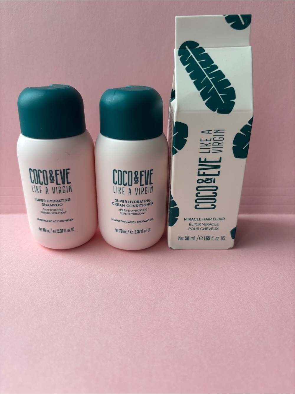 Coco & Eve Pink Hydrating Hair Trio - Picture 5 of 5